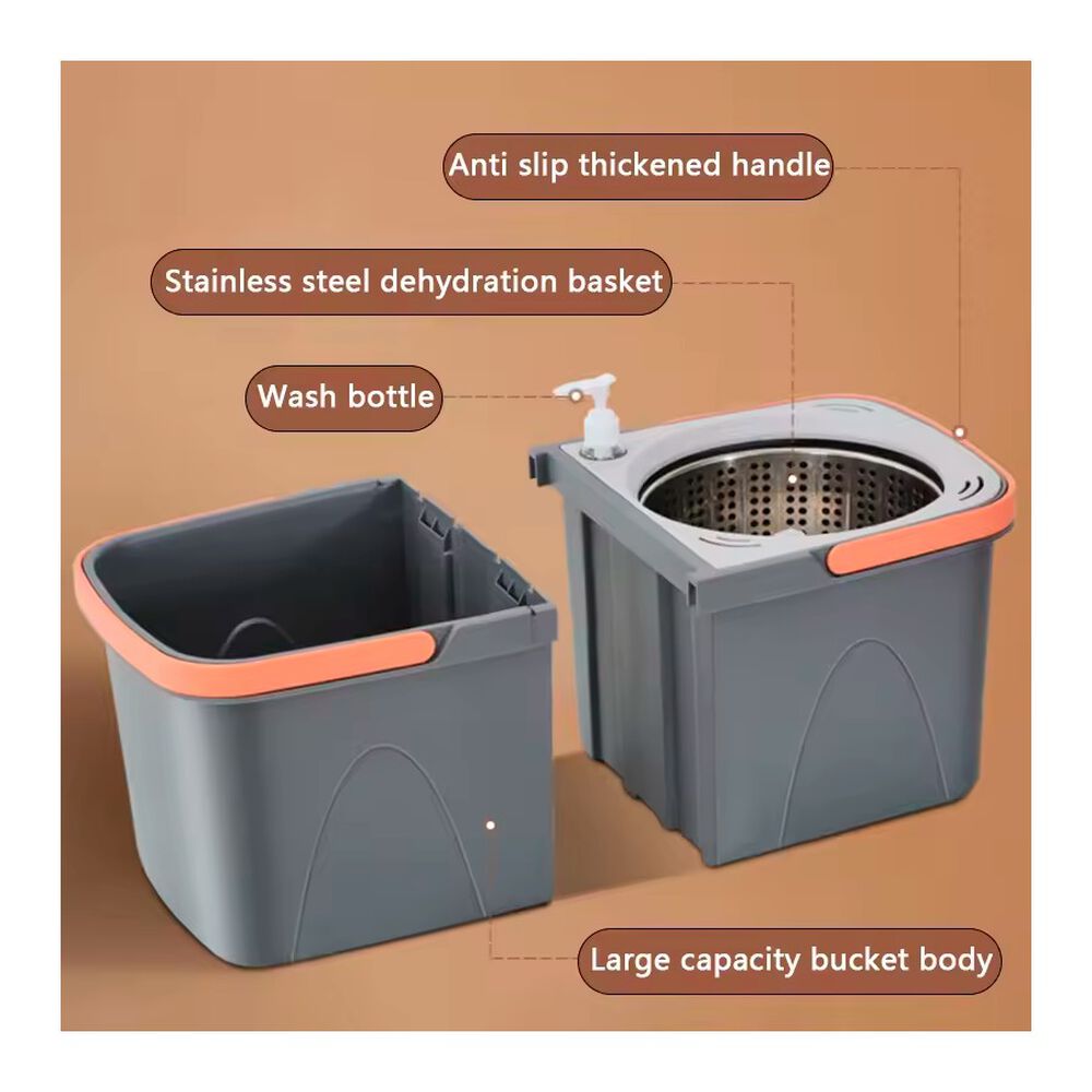 Mopa Trapeador Giratorio 360 Centrifugadora Doble Rueda image number 2.0