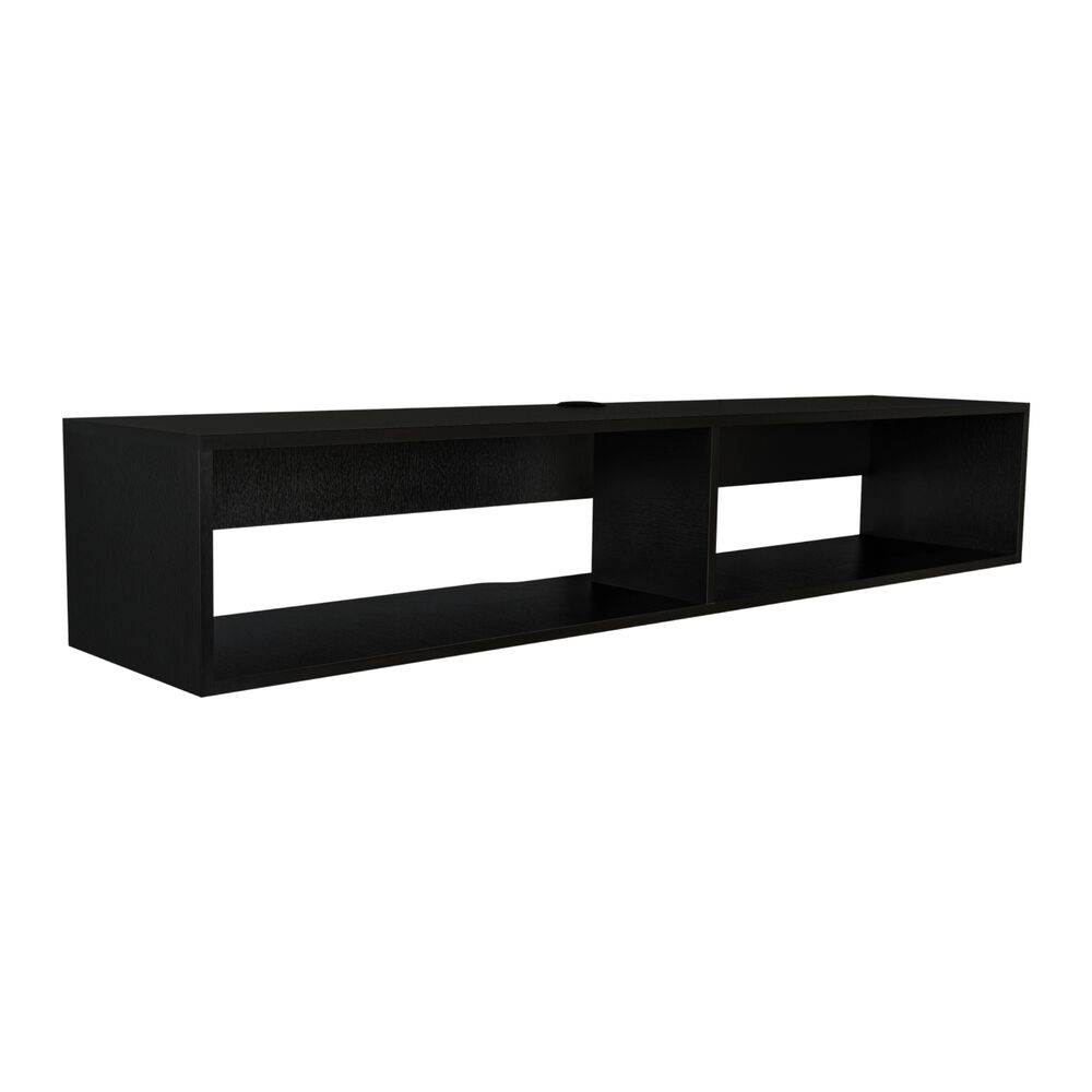 Repisa Flotente Tv 65" Fm-025n Negro image number 0.0