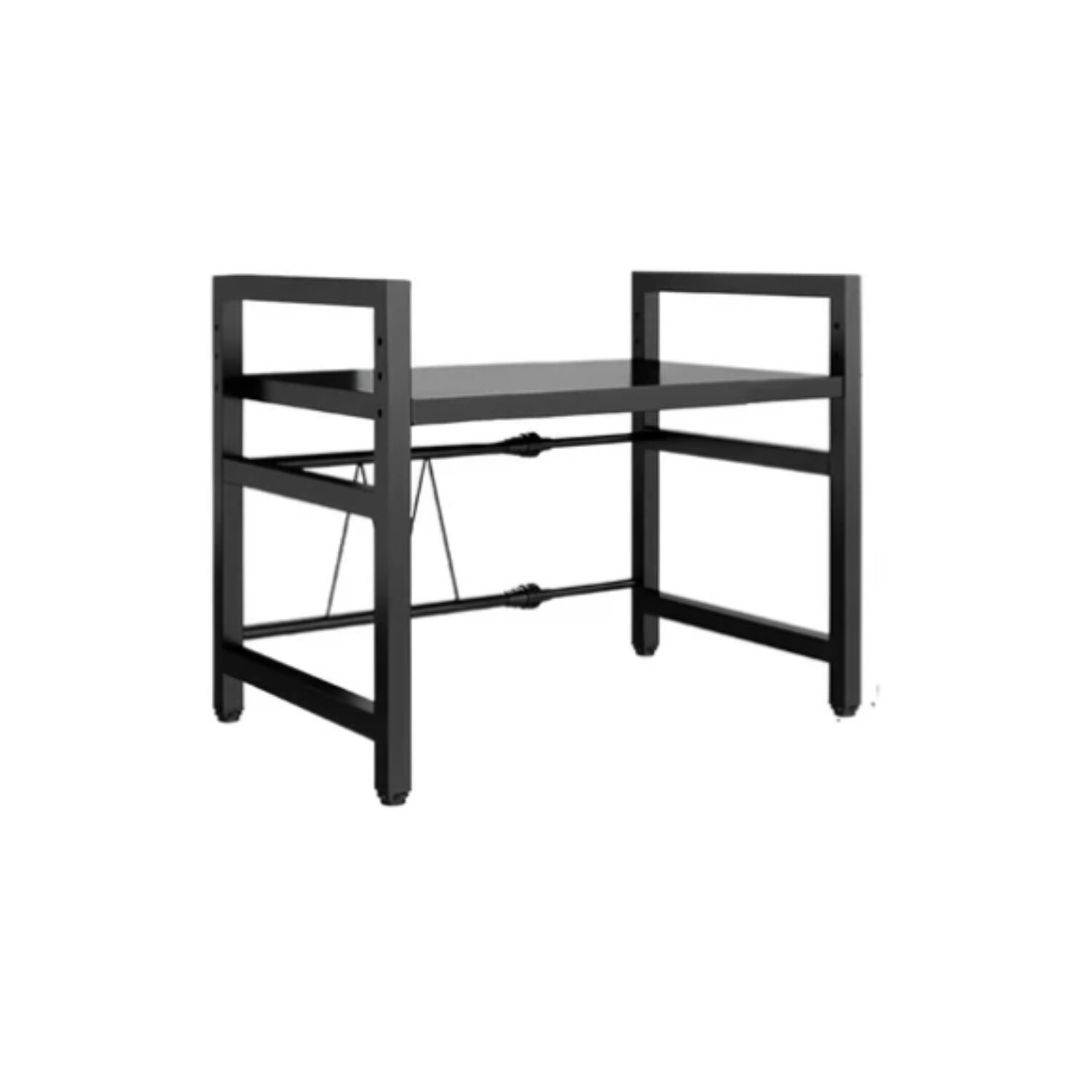 Estante Repisa Rack Extensible Microondas Cocina Ganchos image number 4.0