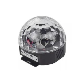Bola Disco Led Bluetooth Ritmica Con Parlantes Fiestas Mp3