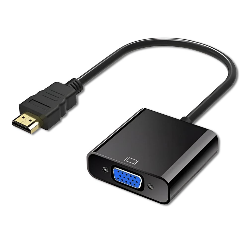 Conversor Hdmi A Vga 1080p Full Hd 60 Hz Con Audio Tm-100536 image number 0.0