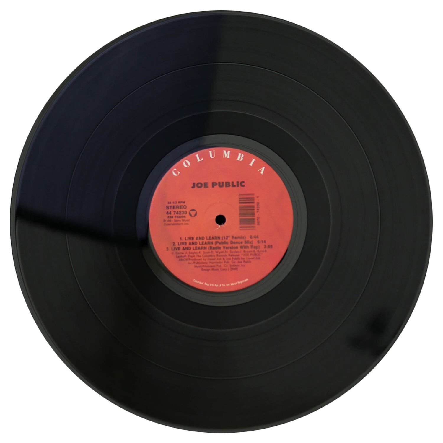 Joe Public - Live And Learn | 12" Maxi Single Usado image number 2.0