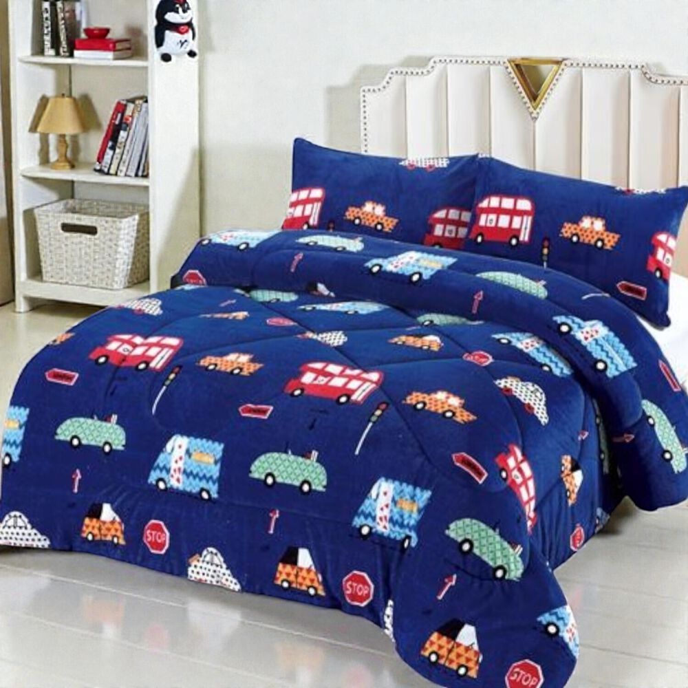 Plumon De Invierno Plush Liso Con Chiporro De 1.5 Plazas + 1 Funda Para Almohada Cip1.5p-29 image number 0.0