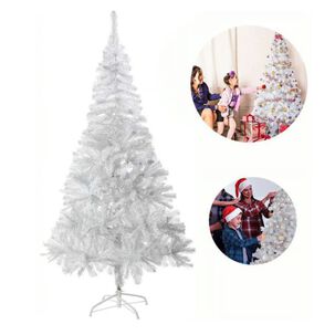 Árbol Navideño Blanco 1.80 Cm Artificial Frondoso