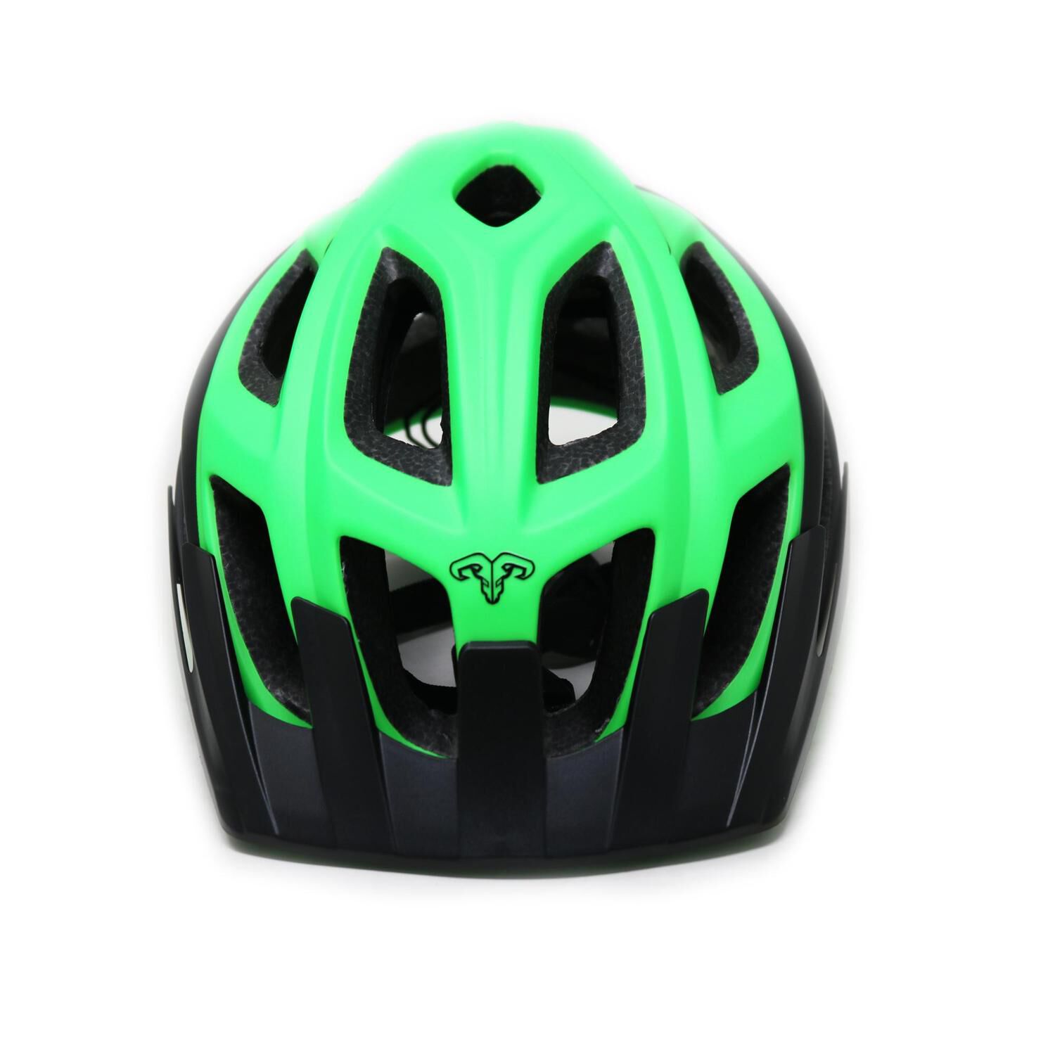 Casco Radical Mountain Enduro Gravity Verde Negro L 55-61cm image number 0.0