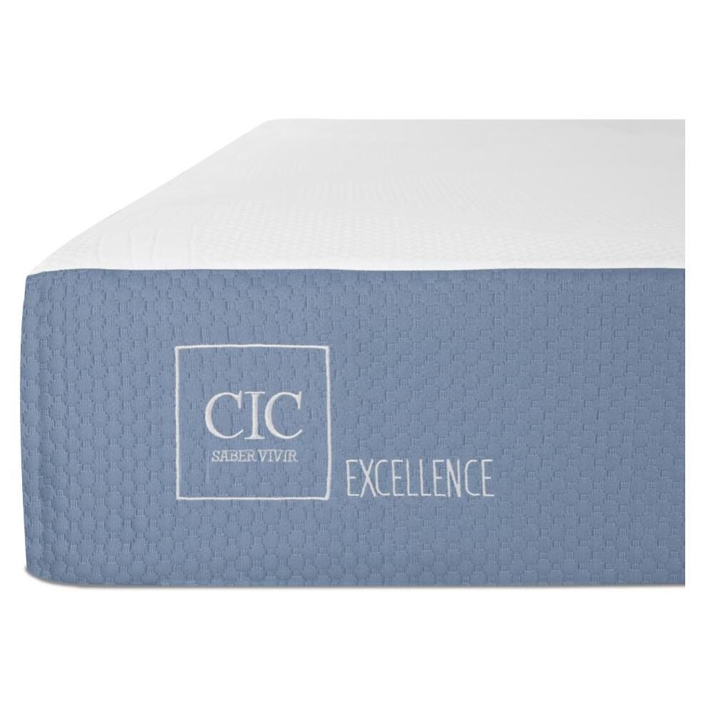 Cama Americana Cic Excellence / 1 Plaza / Base Normal + Textil image number 4.0