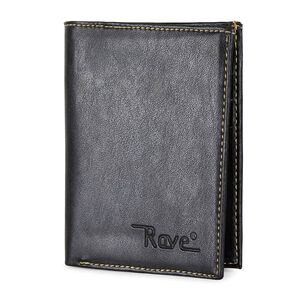 Billetera De Hombre Rave Negra Kubayoff
