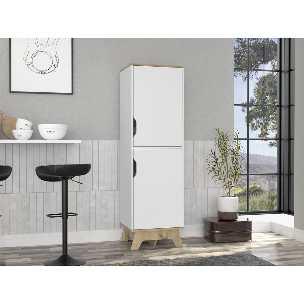 Mueble Alacena 2 Puertas Fm-002b Blanco image number 1.0