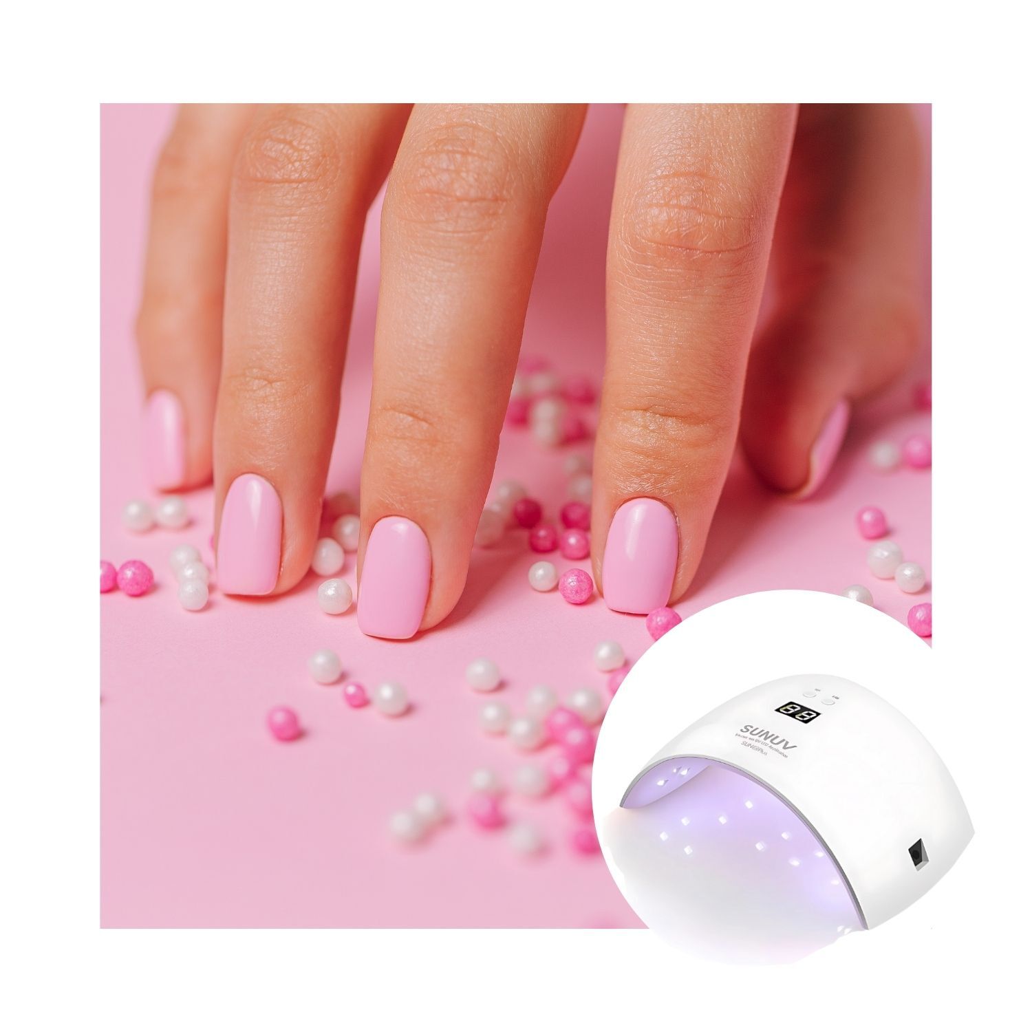 L&aacute;mpara Led Uv 24w Sun 9s Esmalte Permanente Manicure Blanco image number 3.0