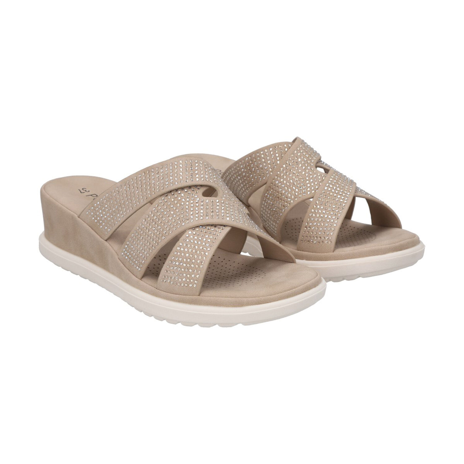 Sandalia Mujer Beige Lili Police image number 0.0