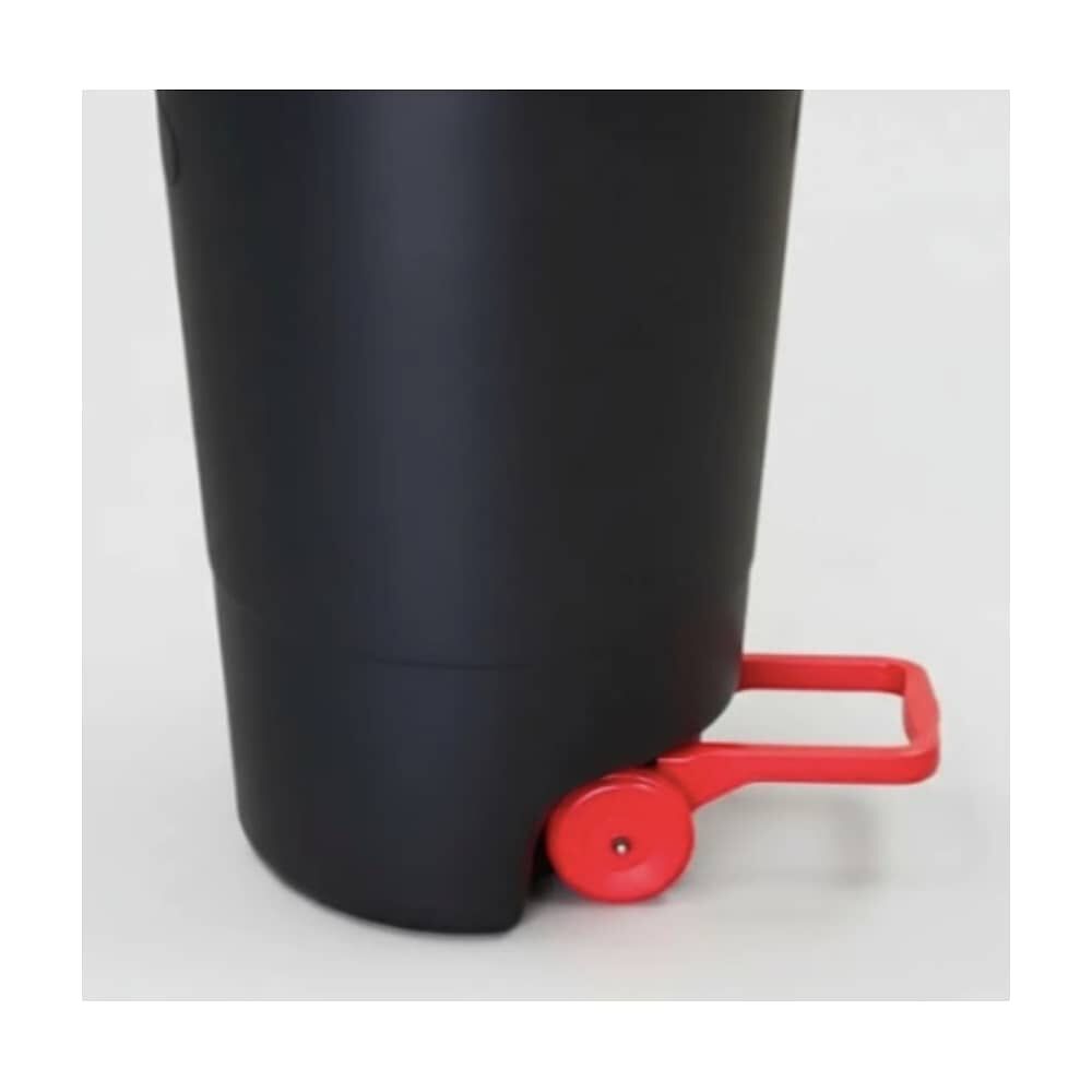 Basurero Contenedor Tacho Redondo Con Rueda 125 Litros image number 4.0