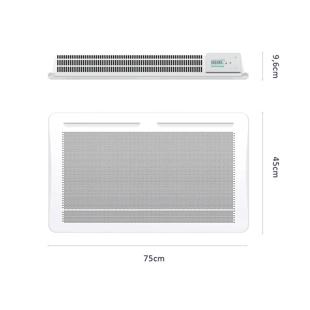 Estufa Calefactor El&eacute;ctrico Alumax Wifi 1500w Primaterm image number 2.0