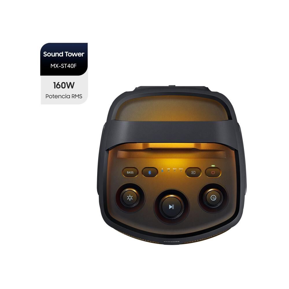 Samsung Sound Tower MX-ST40F Negro, foto 3