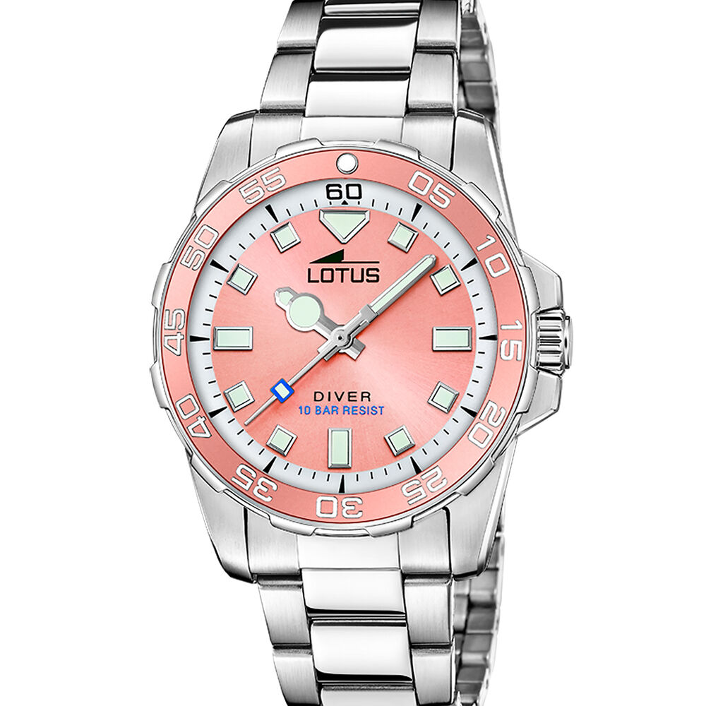 Reloj 18937/4 Lotus Rosado Mujer Trendy image number 0.0