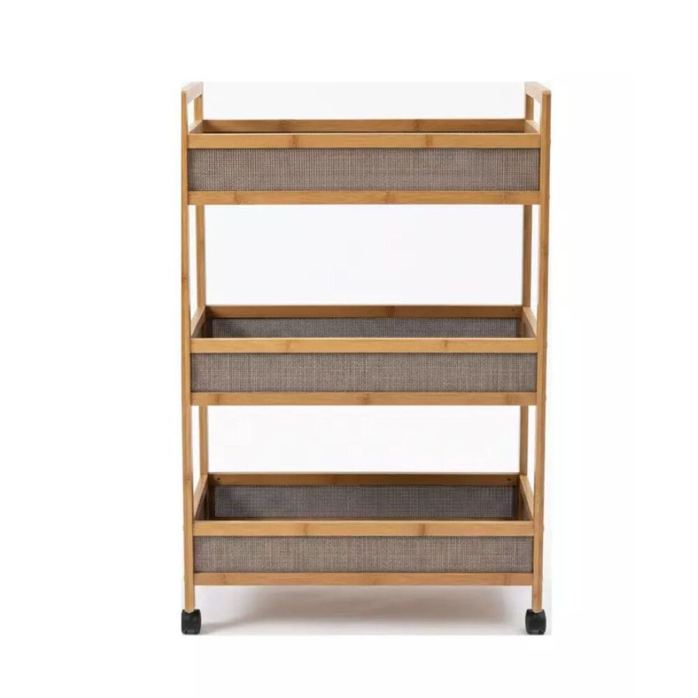 Estante De Almacenamiento 3 Niveles Con Ruedas image number 0.0