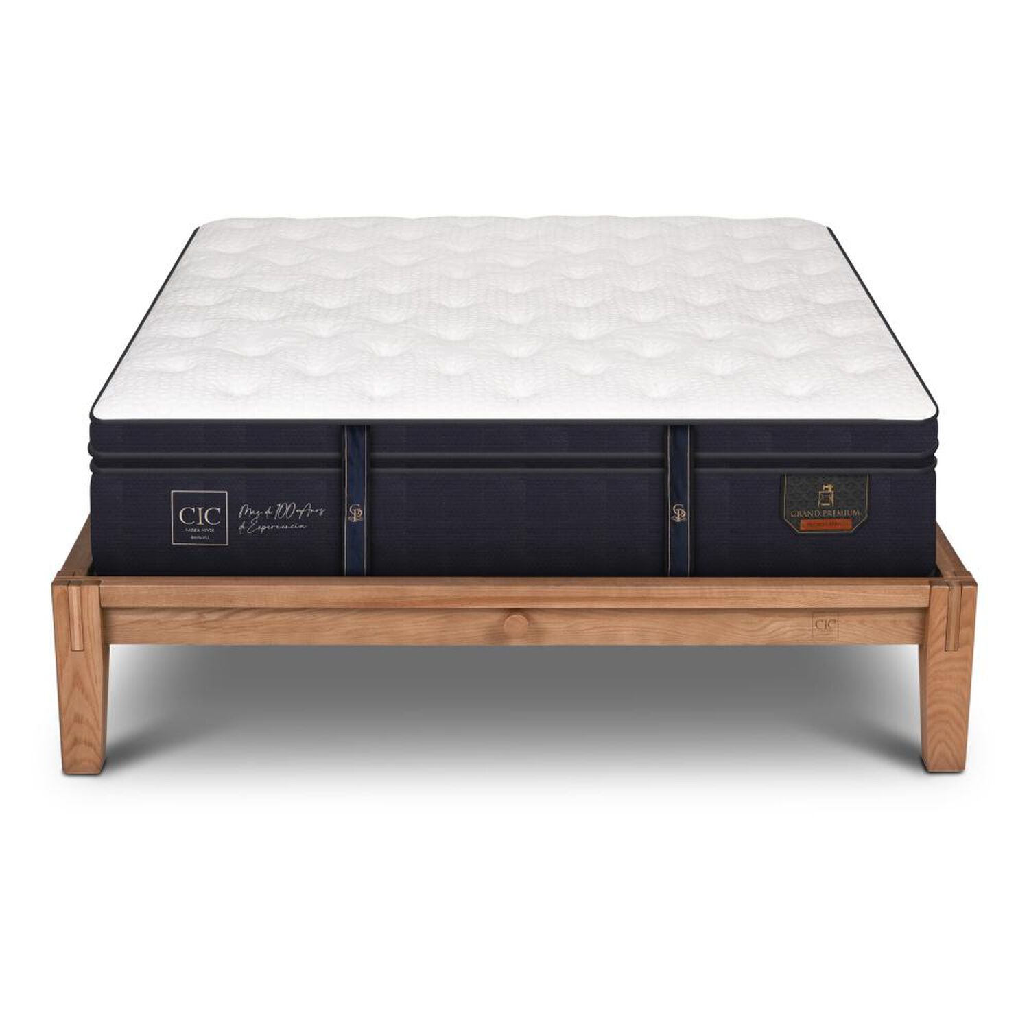 Cama Europea Cic Grand Premium / 2 Plazas / Base Normal image number 0.0
