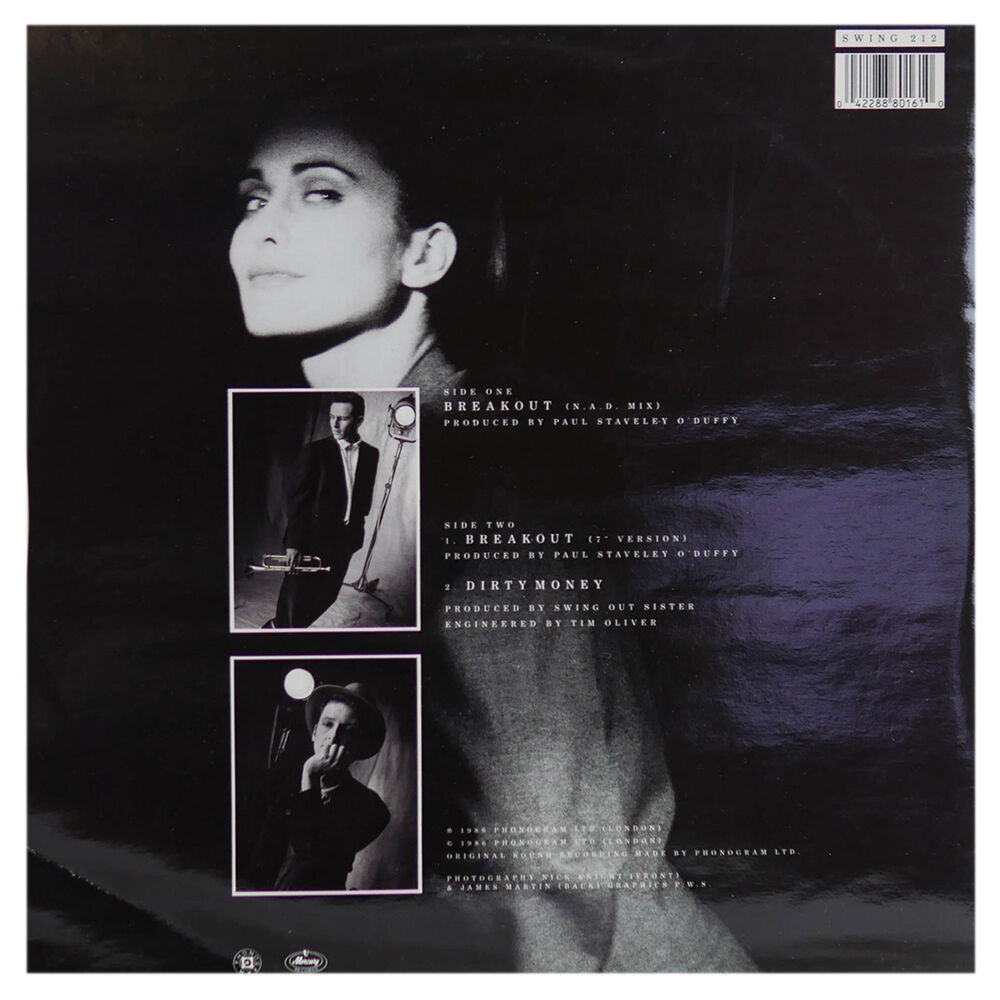Swing Out Sister - Breakout | 12" Maxi Single Usado image number 1.0
