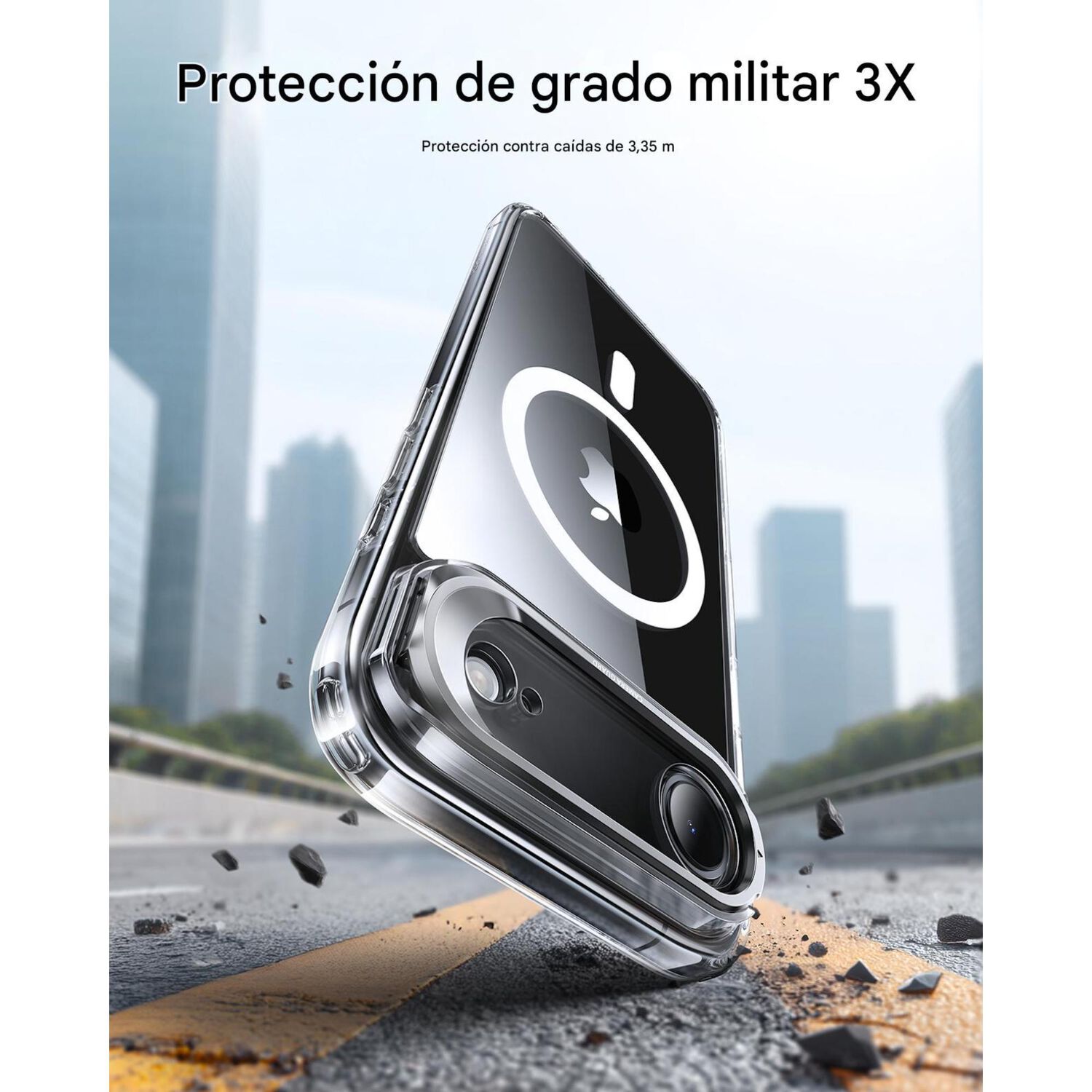 Para Iphone 17 Air - Carcasa Magsafe Con Soporte image number 2.0
