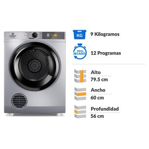 Secadora De Ropa Mademsa 9dmzg Pro / 9 Kilos