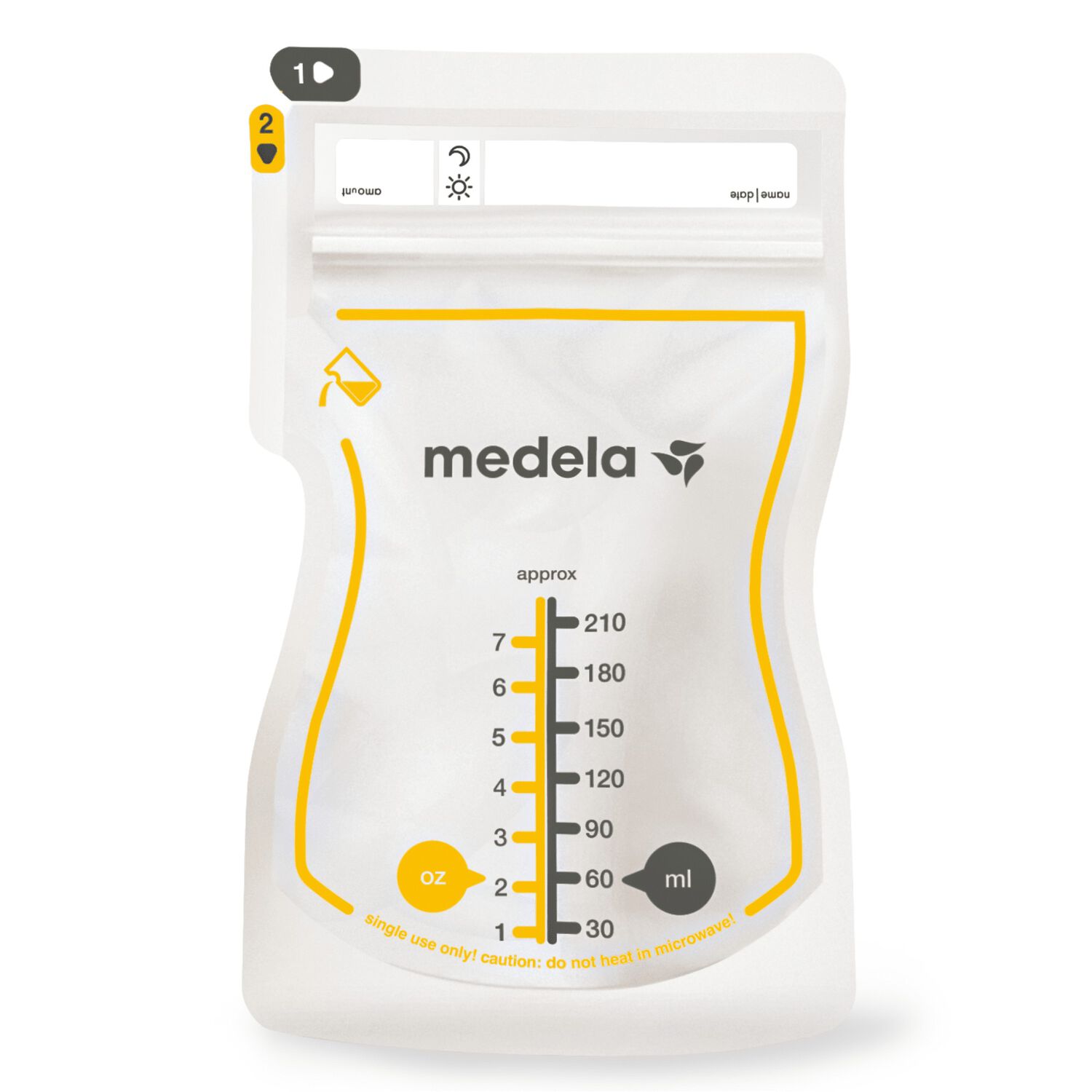 Bolsas Para Leche Materna 25 Unid Easy Pour image number 4.0
