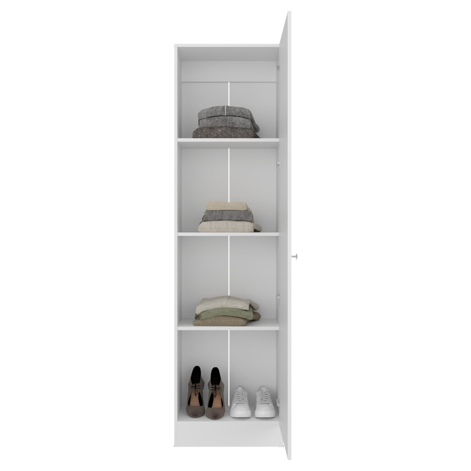 Closet 1 Puerta Con Espejo 180,1x49,1x30,2 Cm image number 1.0