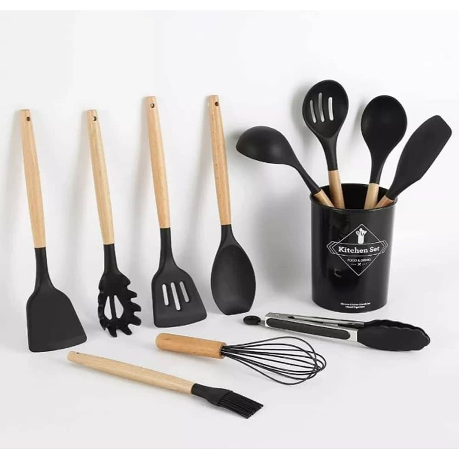 Set Cocina 12 Pcs Silicona Antiadherentes Gastronomicos image number 1.0