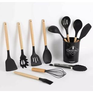 Set Cocina 12 Pcs Silicona Antiadherentes Gastronomicos