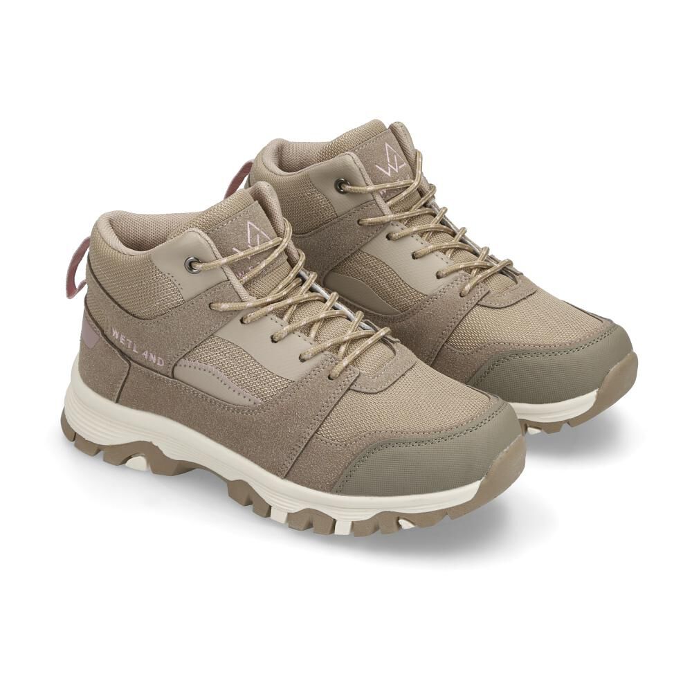 Zapatilla Outdoor Mujer Wetland Beige image number 1.0