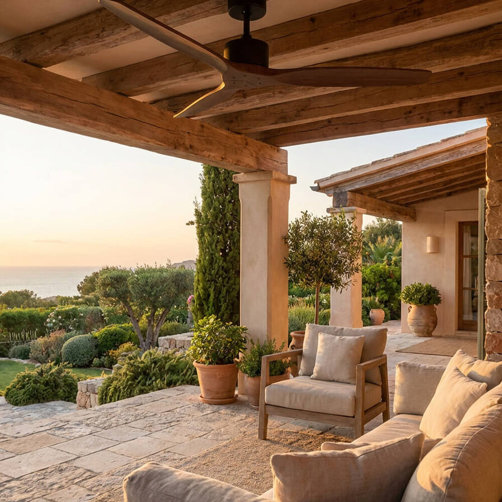 Ventilador De Techo Aviador Nogal Ajustable 52 Primaterm image number 5.0