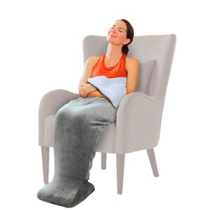 Manta Envolvente Masaje Térmico Calor Vibración Relajación