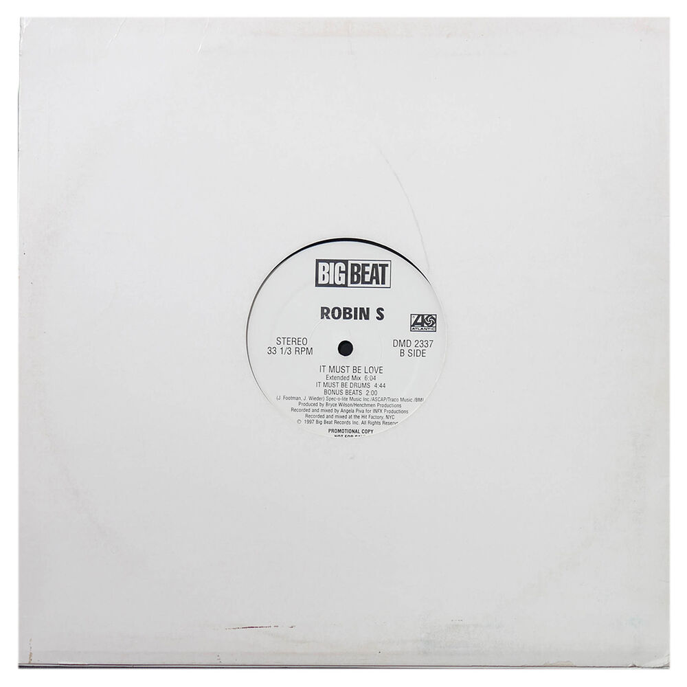 Robin S - It Must Be Love | 12" Maxi Single Usado image number 2.0