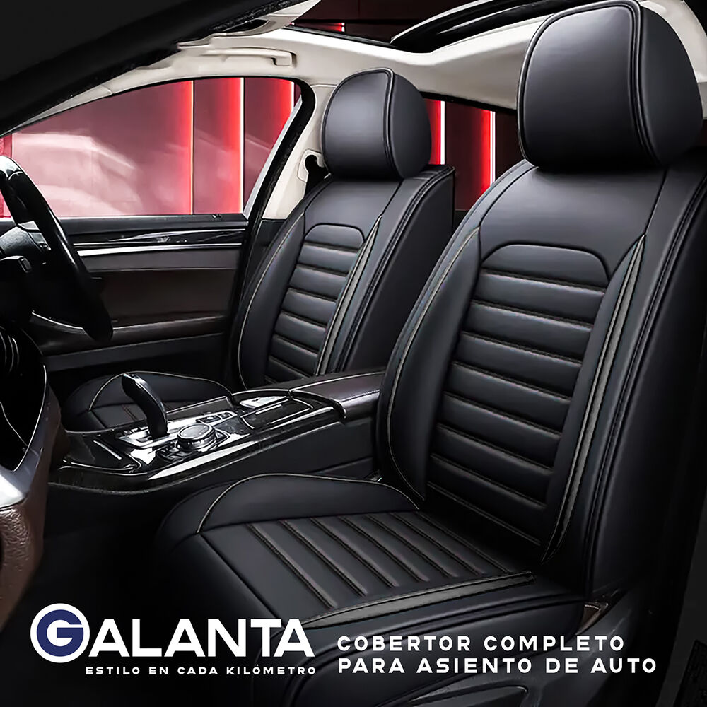 Funda Cubre Asiento Galanta Ecocuero Set 5 Asientos Luxury image number 8.0