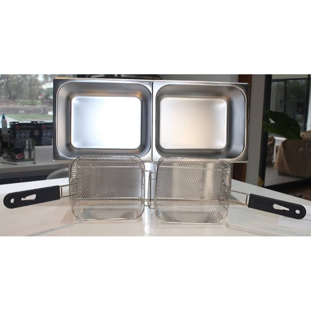 Freidora Semindustrial Doble 12 Litros image number 2.0