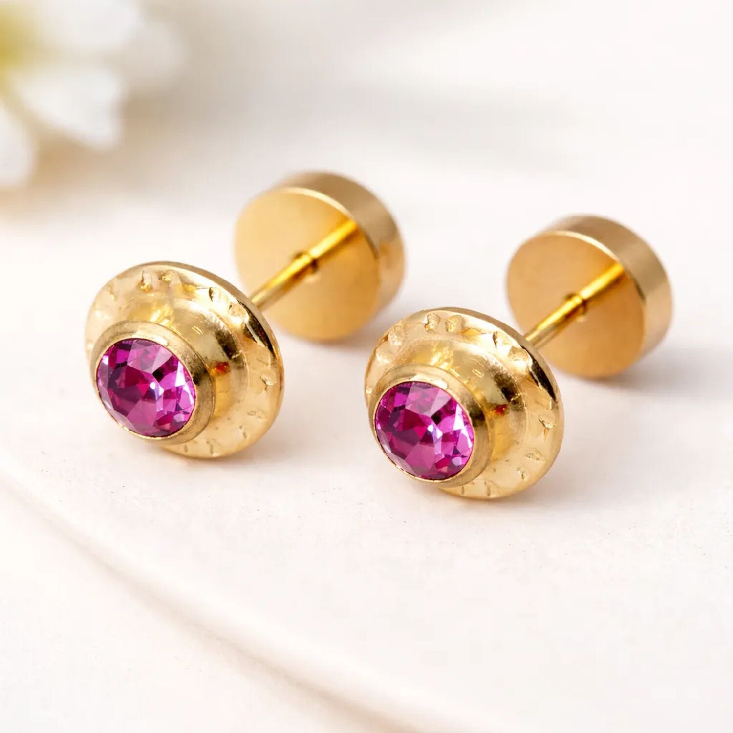 Aros Abridores Chat&oacute;n Circ&oacute;n 5mm N2 Oro 14k Beb&eacute; image number 7.0