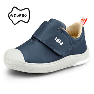 Zapato Cuero Prewalker Azul Bibi