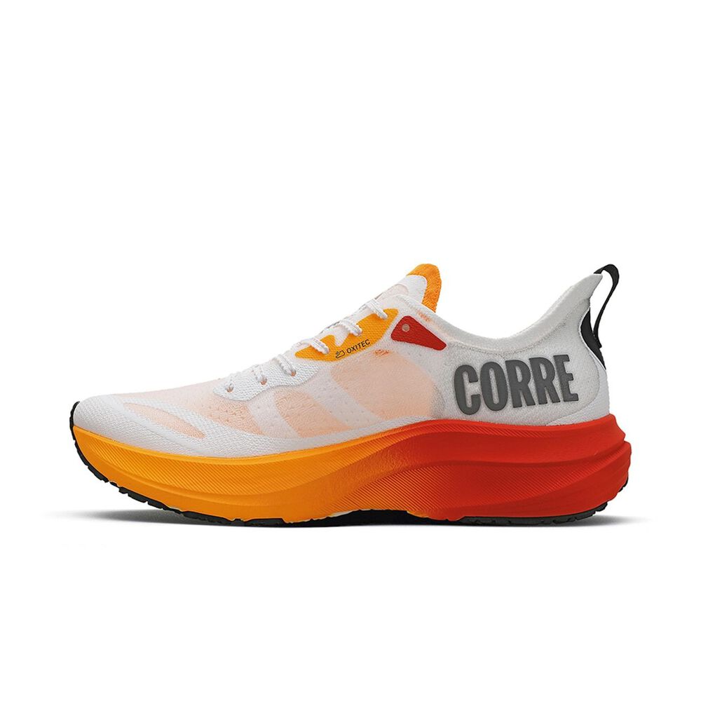 Zapatilla Hombre Corre 4 Blanco/naranja image number 2.0