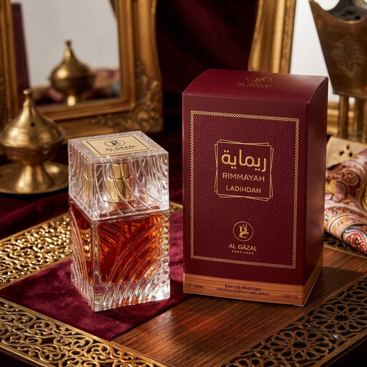 Al Gazal Rimmayah Ladihdah Edp 100 Ml image number 1.0