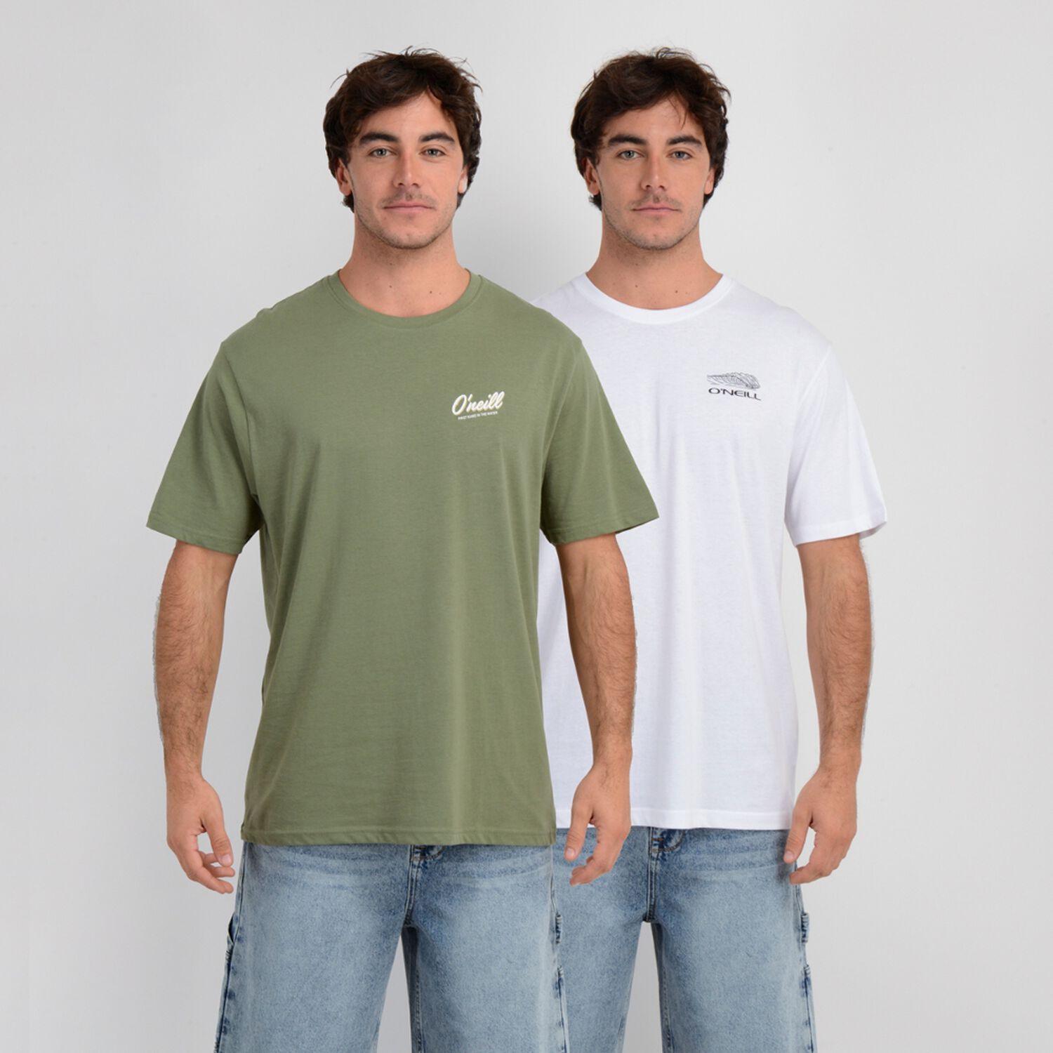 Pack Poleras Manga Corta Cuello Redondo Oneill image number 0.0