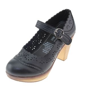 Zapato Negro V&iacute;a Franca Art. 5cm138902black