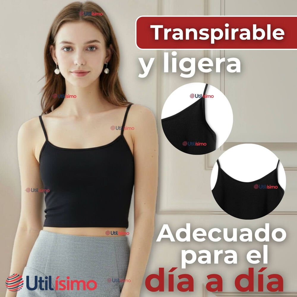 Polera Camiseta Pabilo Básica Lisa Elástica Algodón Mujer Colores Surtidos image number 6.0