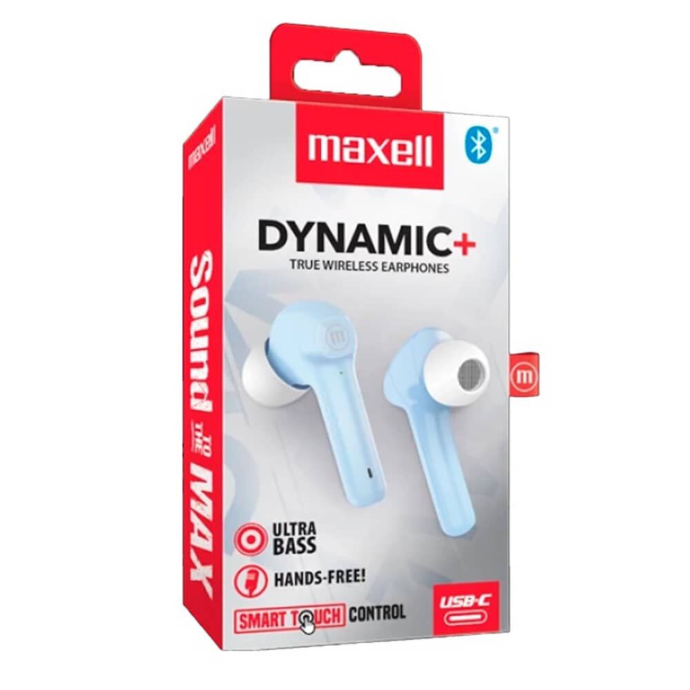 Aud&iacute;fono Bluetooth Tws Maxell Dynamic Modelo Eb-btdy image number 0.0