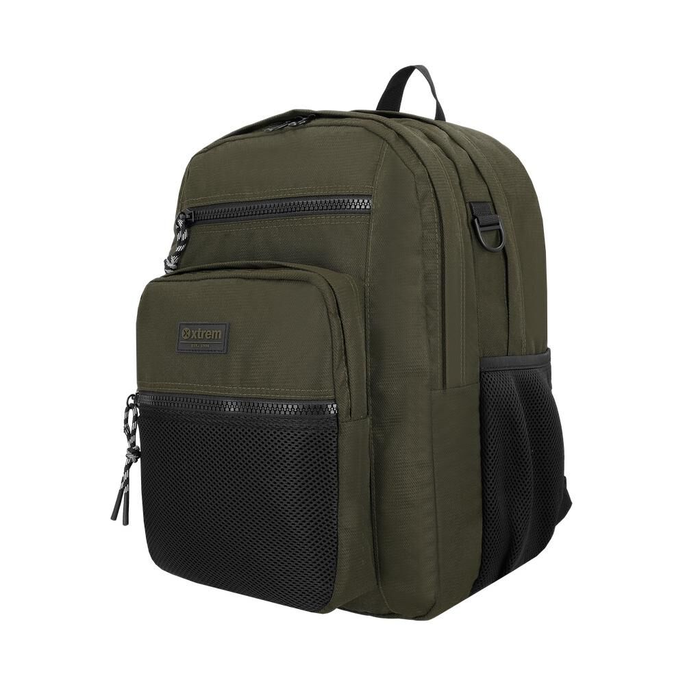 Mochila Notebook Xtrem Kong 6xt Verde Oliva 15" image number 2.0
