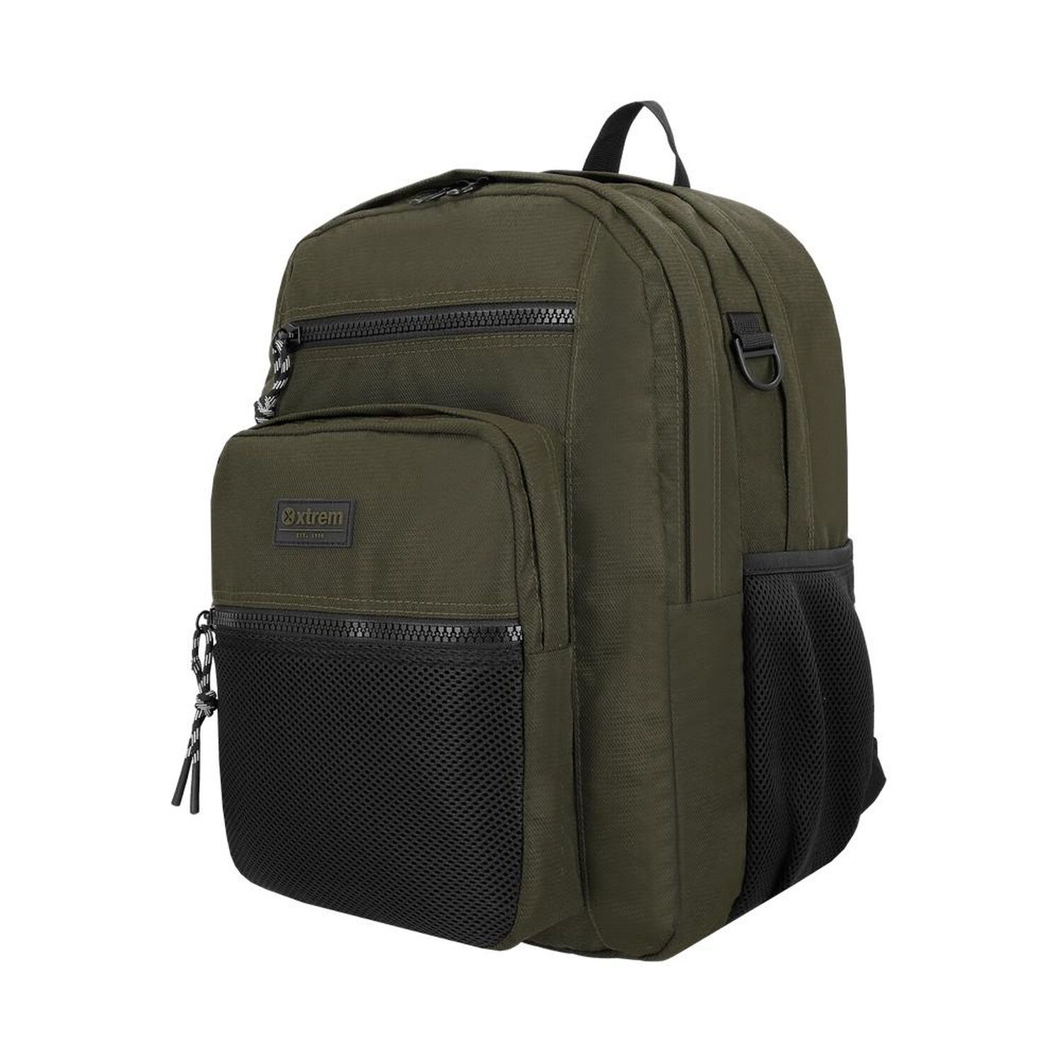 Mochila Notebook Xtrem Kong 6xt Verde Oliva 15" image number 2.0
