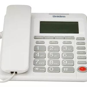 Teléfono M.libres C/id Uniden Blanco Fj