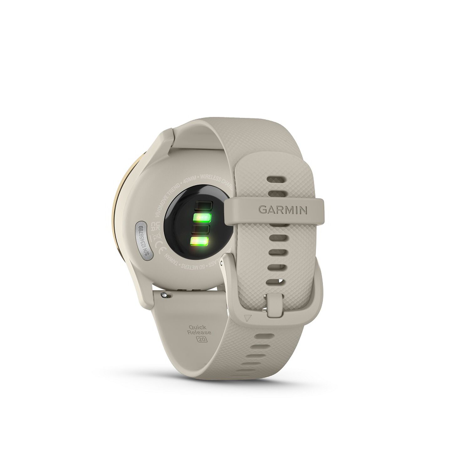 Smartwatch Vivomove Trend Beige Garmin image number 3.0