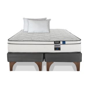 Cama Europea Flex Valencia / 2 Plazas / Base Dividida