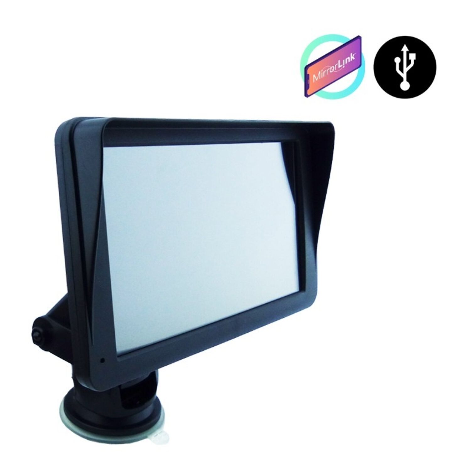 Pantalla 7 Pulg Para Auto Con Parlante, Brazo, Mirror Link Car Play/android image number 2.0