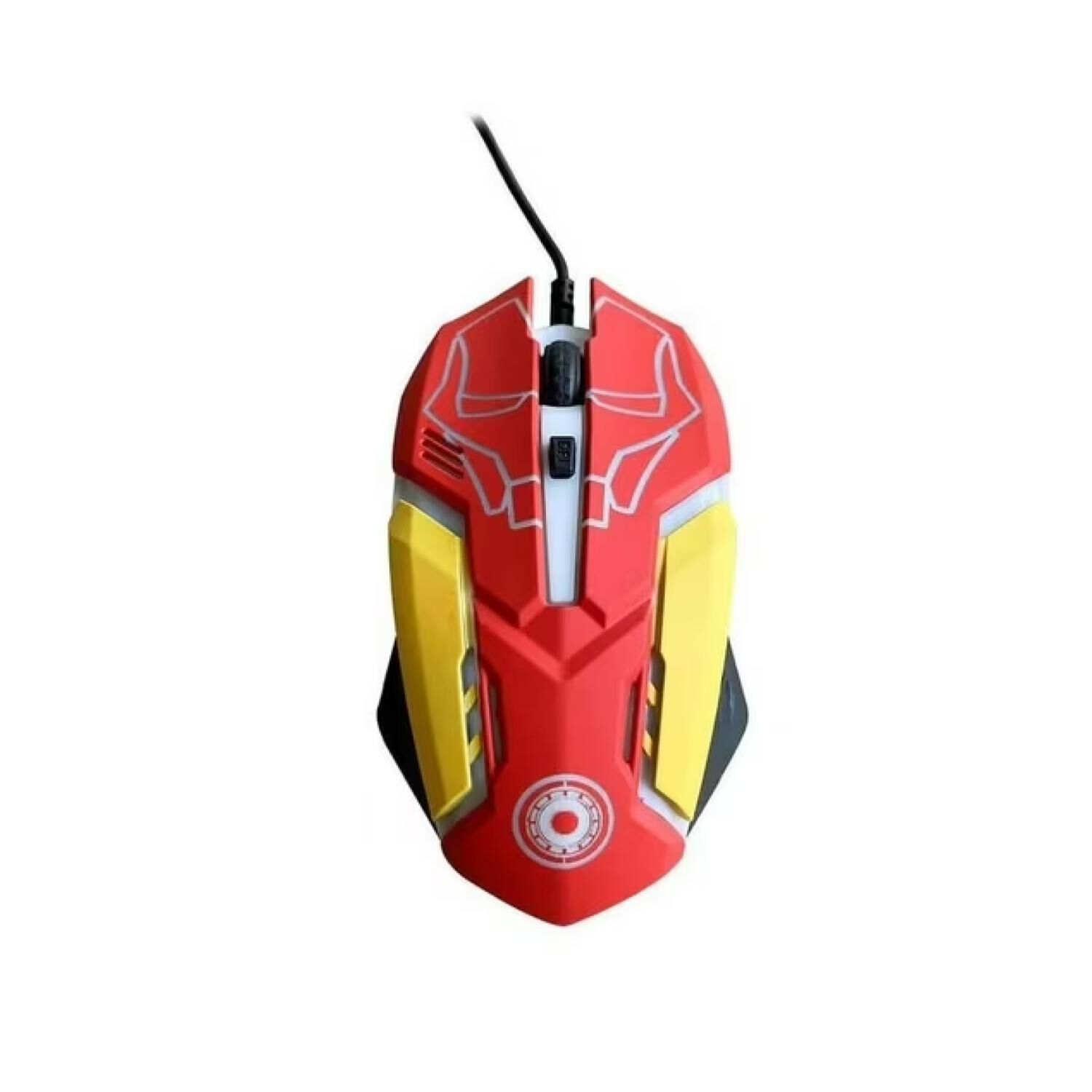 Kit Gamer Teclado Mouse Audifonos Iron Man Infantil image number 1.0