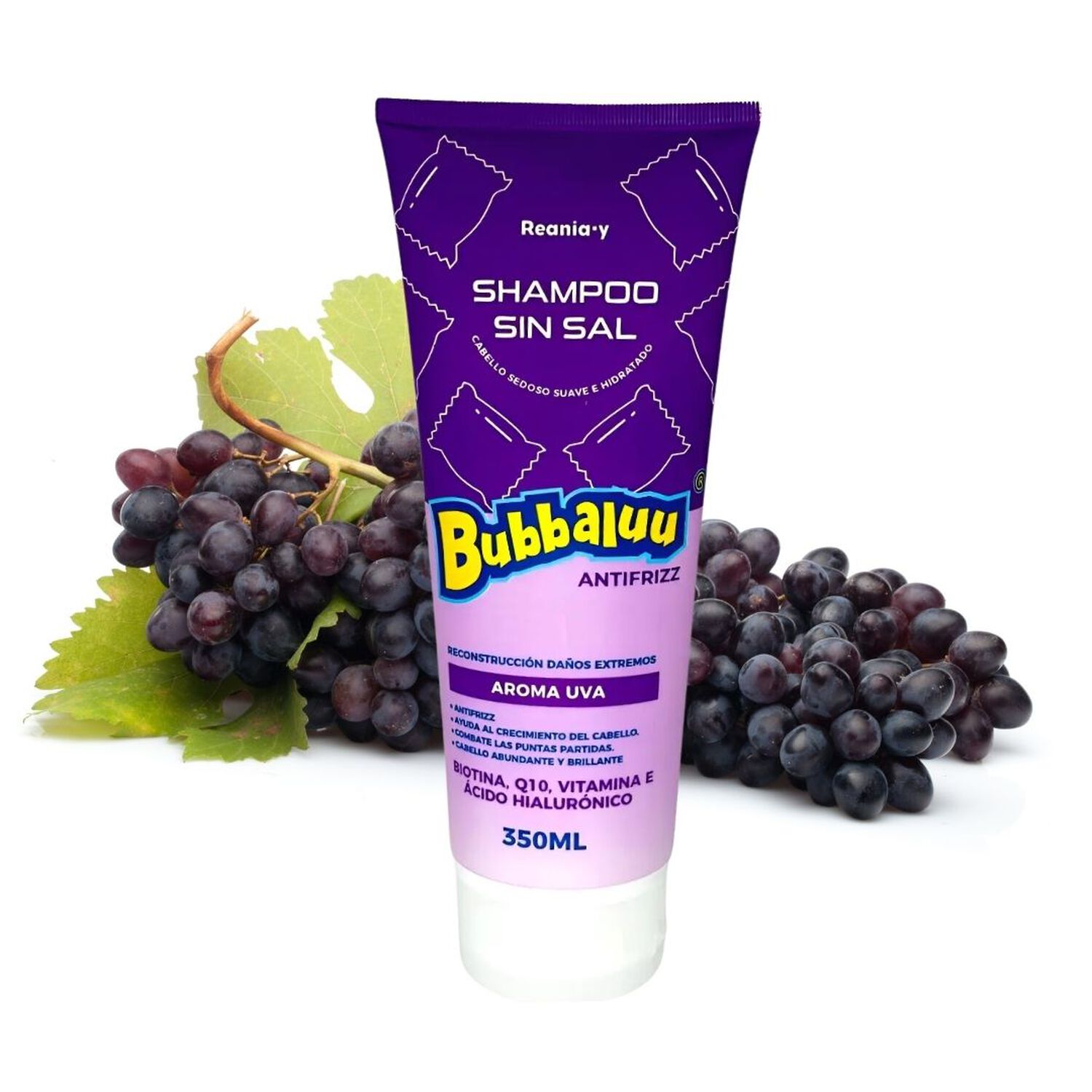 Shampoo Sin Sal Antifrizz Biotina Q10 Vitamina E image number 2.0