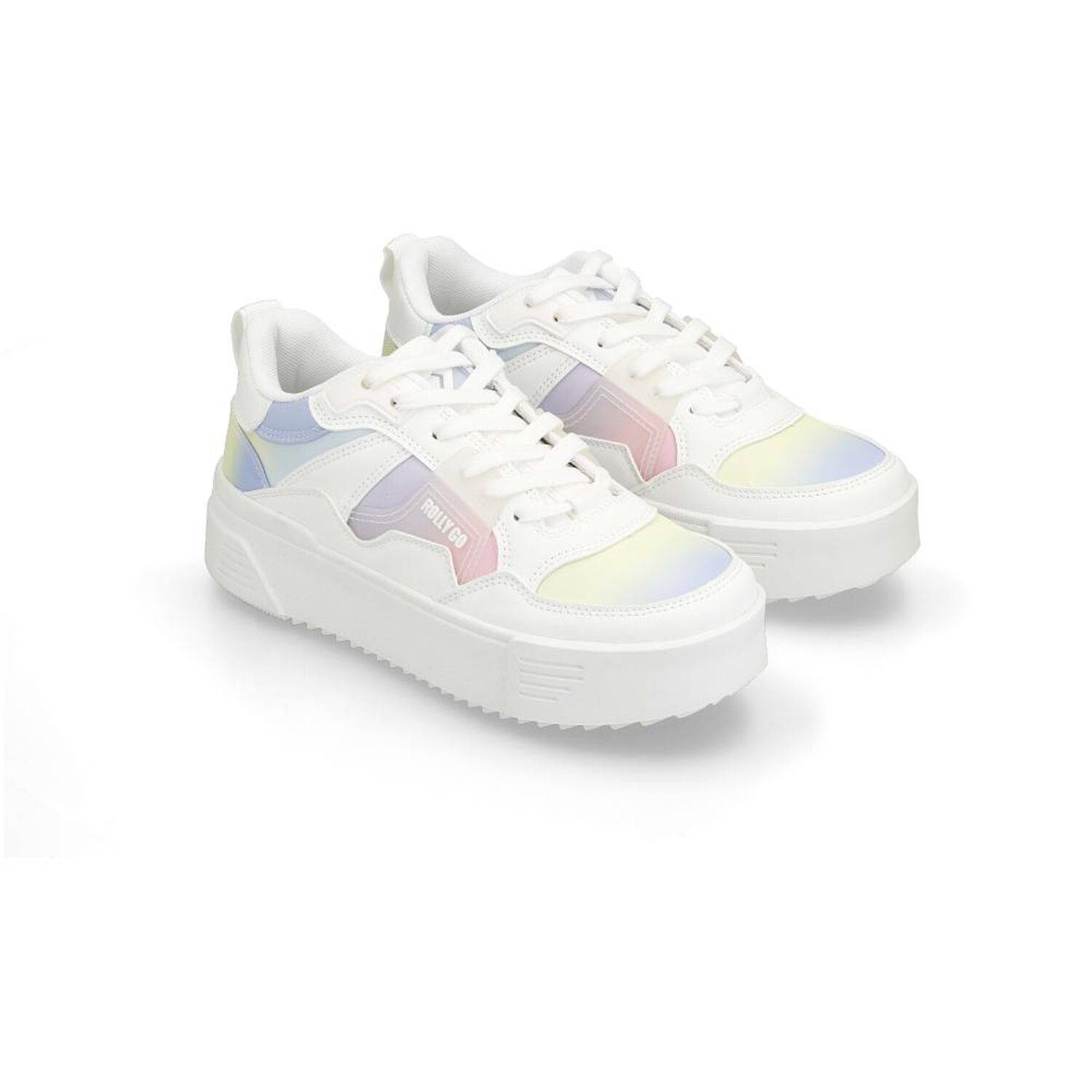 Zapatilla Urbana Mujer Rolly Go White image number 1.0